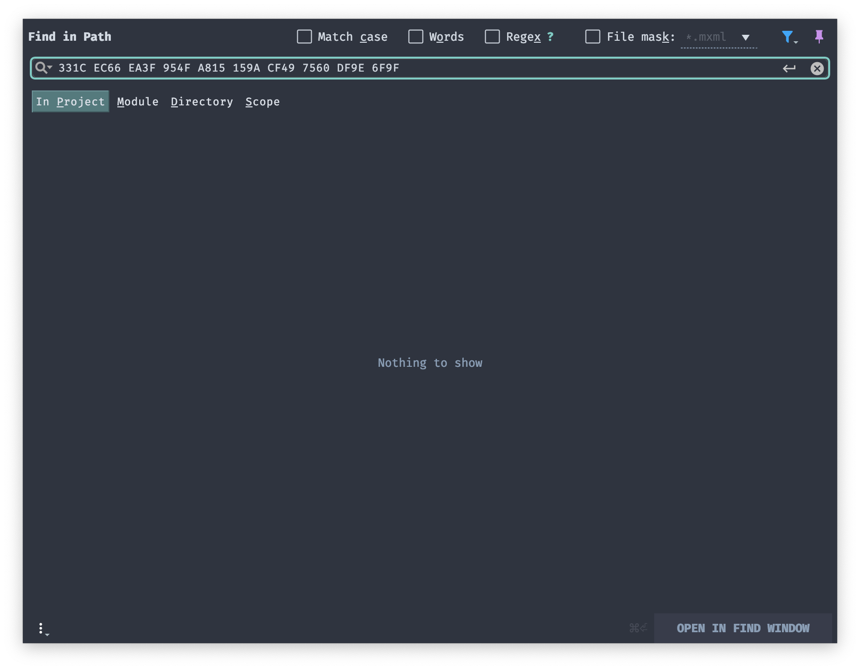 shift_cmd_f